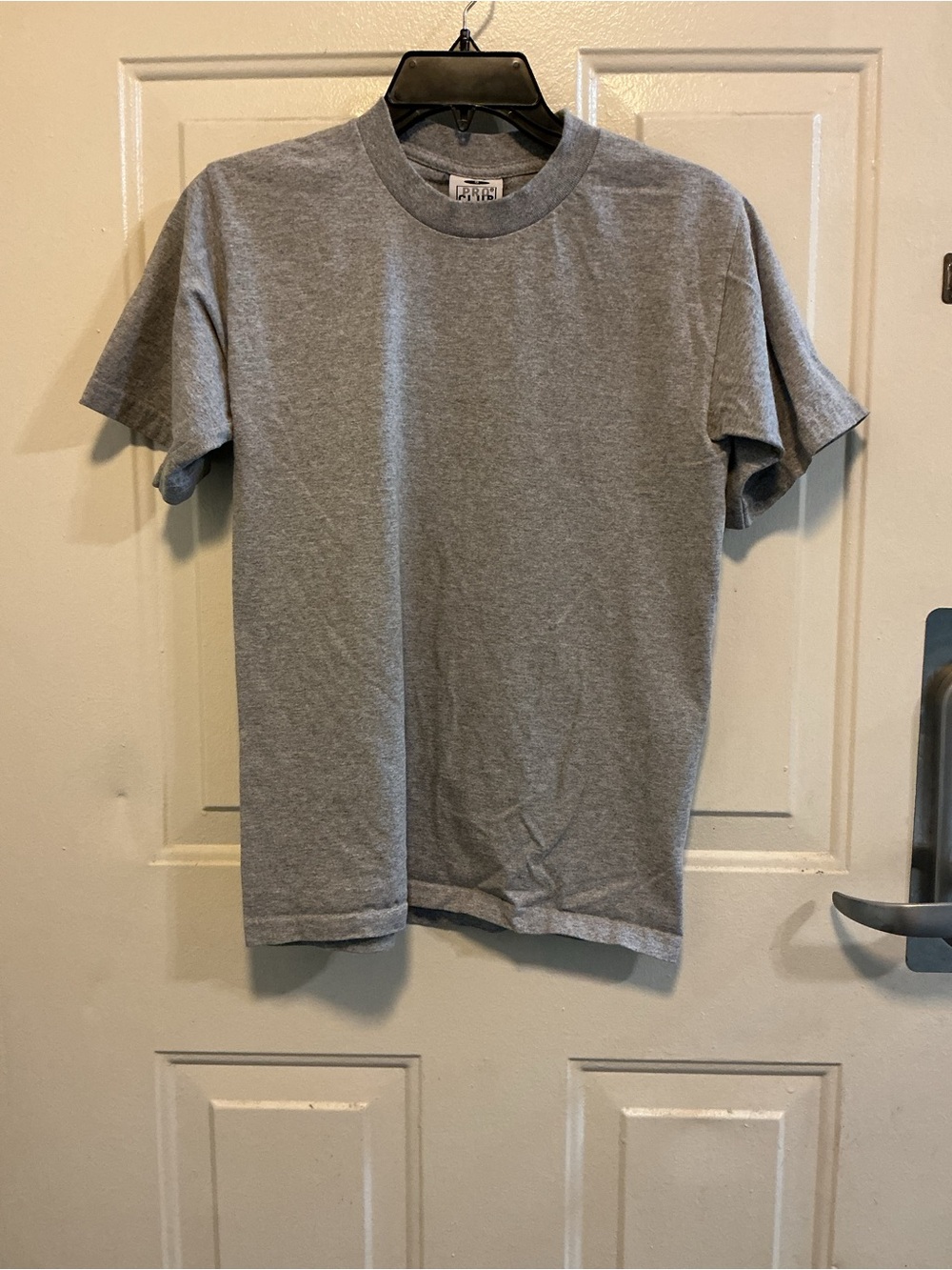 Men's Heather Gray Short-Sleeve Crewneck T-Shirt